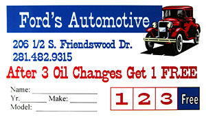 oilchangecard